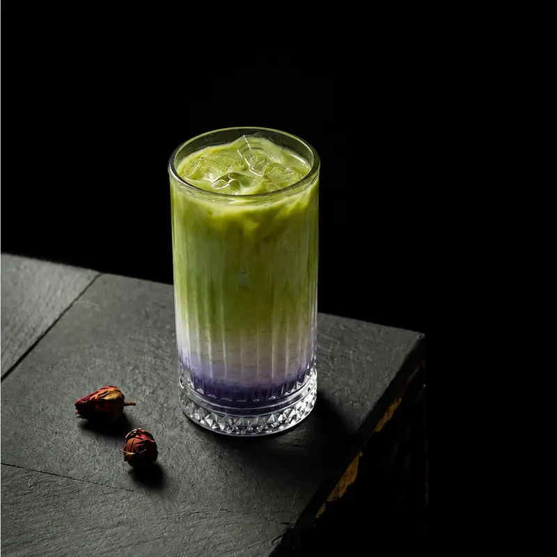 ICED BLUEBERRY MATCHA
