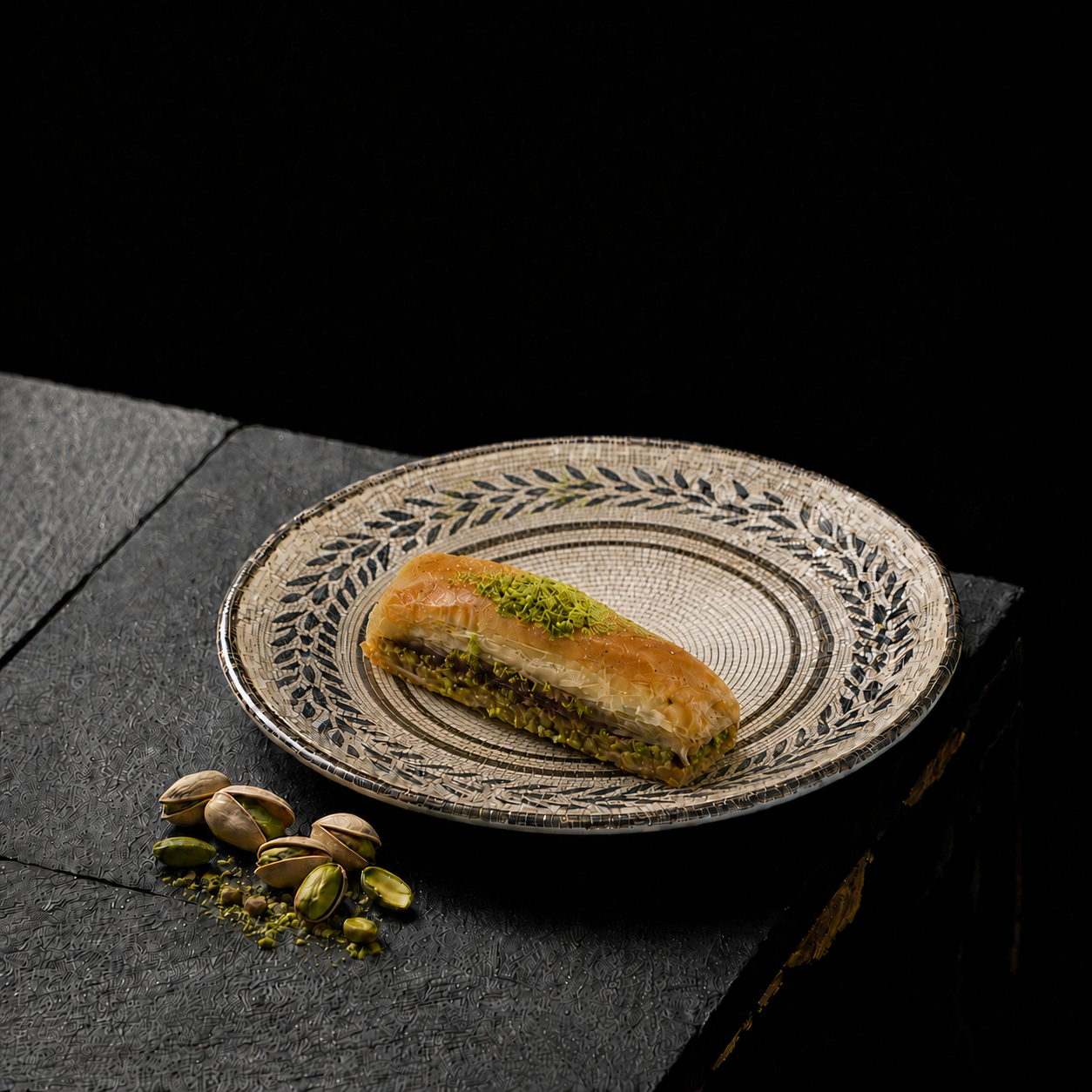 ÇİKOLATALI GOFRET BAKLAVA PORSİYON