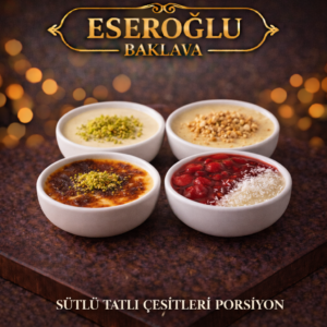 SÜTLÜ TATLI ÇEŞİTLERİ POR.